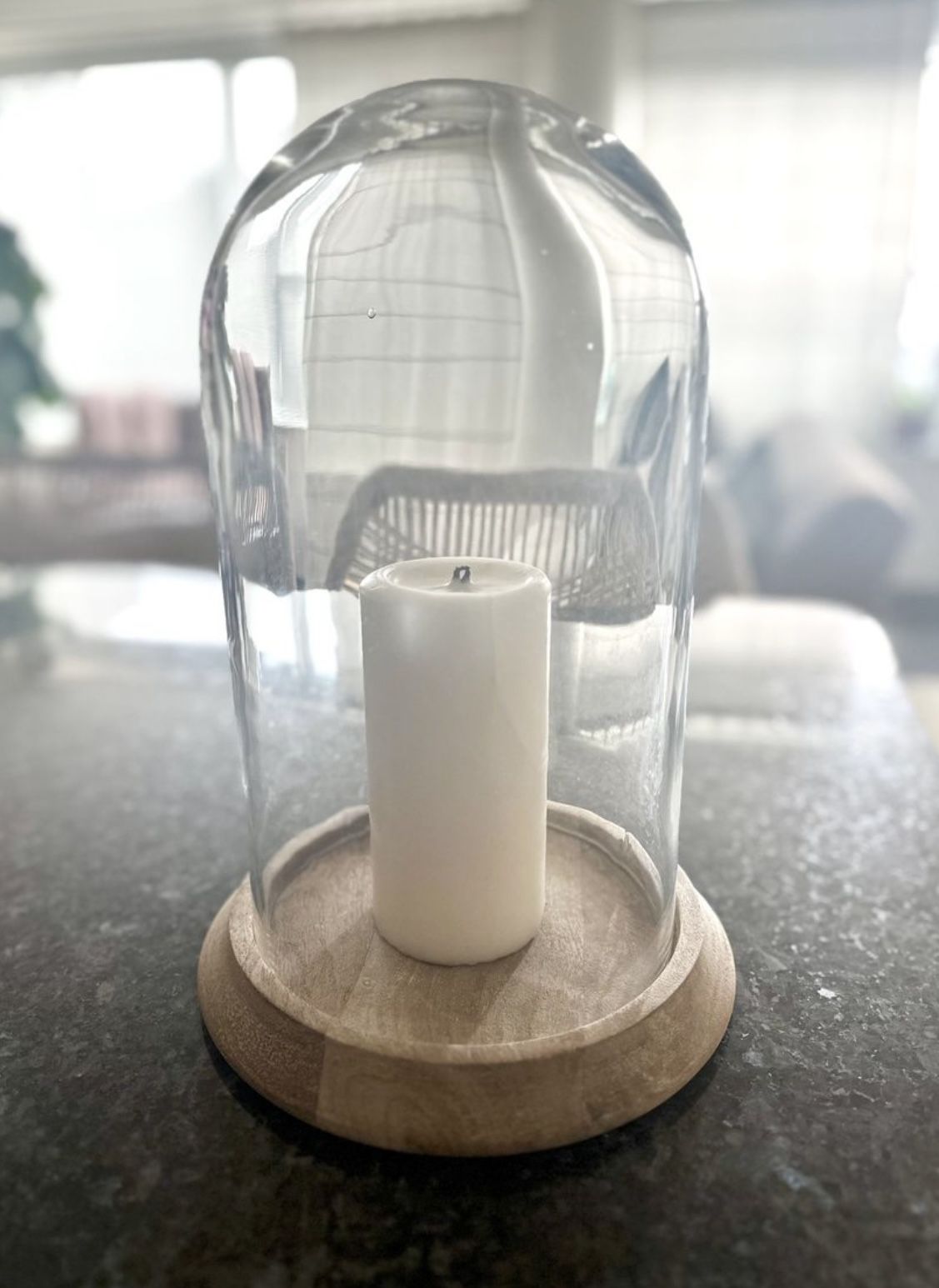 Pottery Barn Glass Cloche 