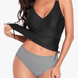 2 Piece Tankini Swimsuit 🩱 Size: M
