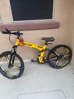 23” foldable bike