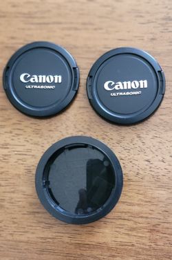 Cannon Front And Back Lens Caps