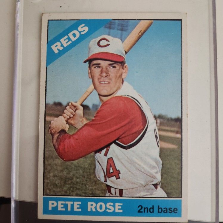 1966 Pete Rose Topps #30 Baseball Card