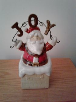Ceramic Santa