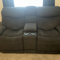 Electric Recliner Couch And Love Seat