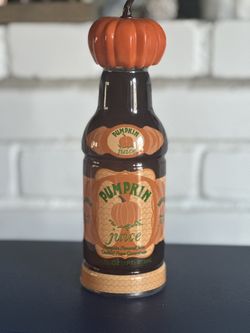 Universal Studios World Of Harry Potter Pumpkin Juice Empty Bottle