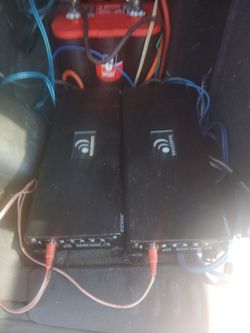 2 massive edge e4 amps