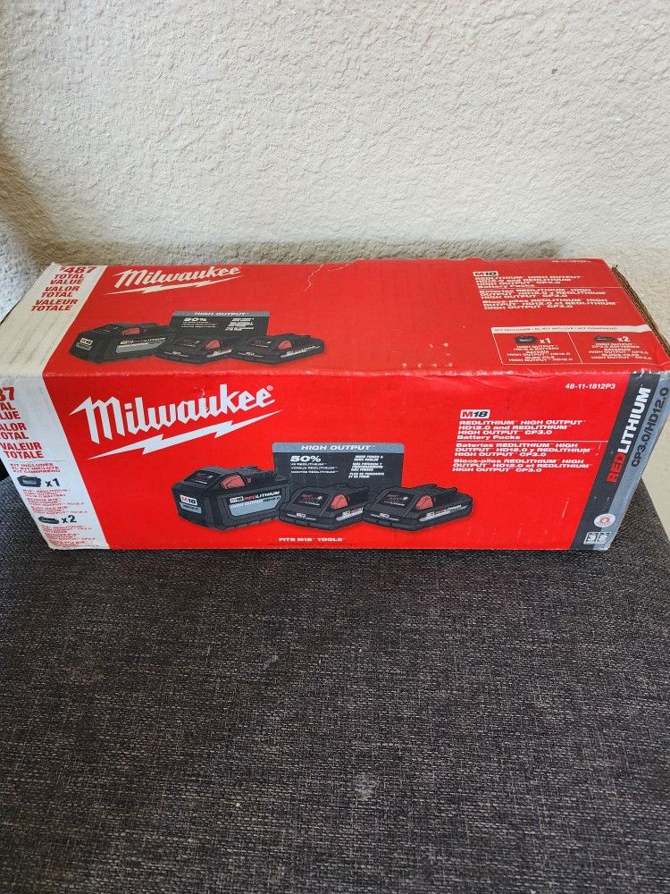 MILWAUKEE M18 BATTERY 12.0 Y 3.0