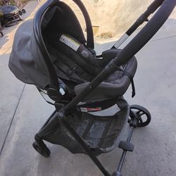 2 STROLLERS. ONE WITH CARSET,OTHER BASSINET STROLLER $75 both