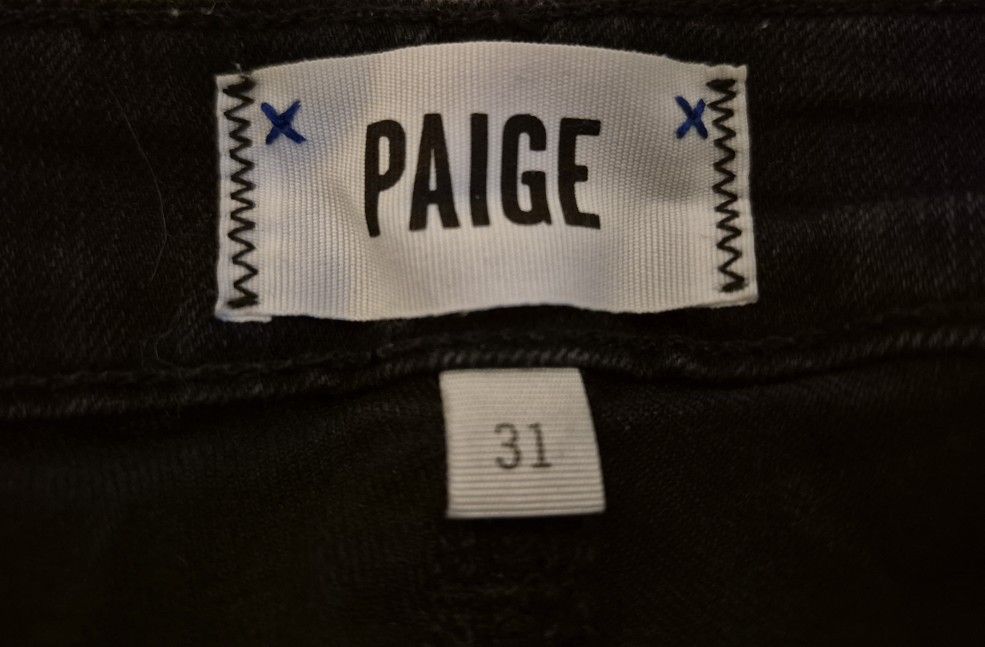Paige Women's Black Pants (Size 31)