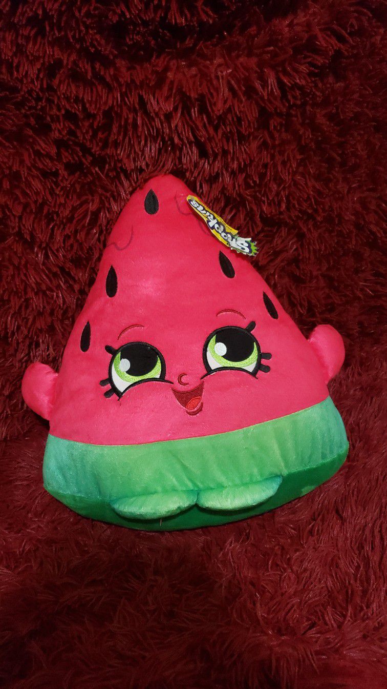 Shopkins Melonie Pips Plush Stuffed Animal Watermelon 2018 