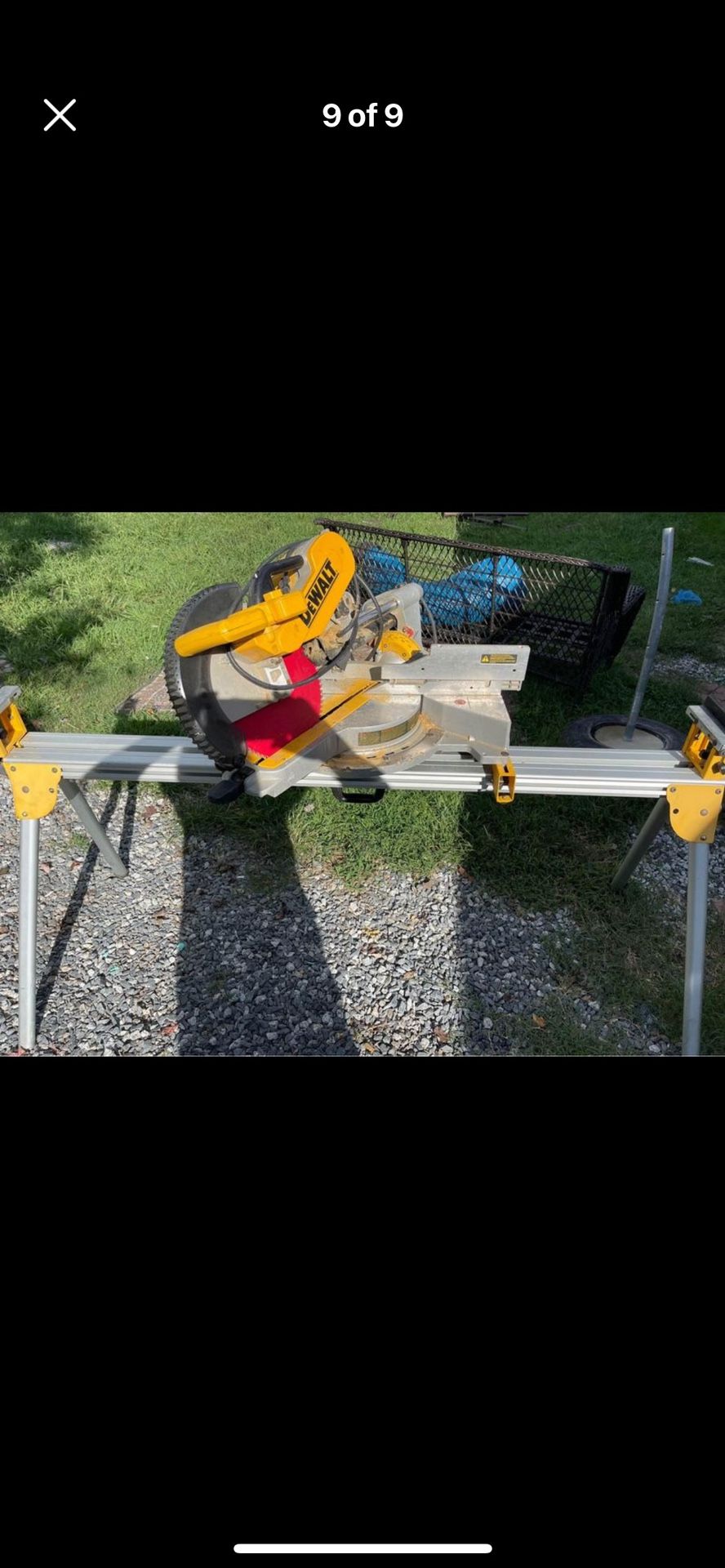 Dewalt Miter Saw & Stand 