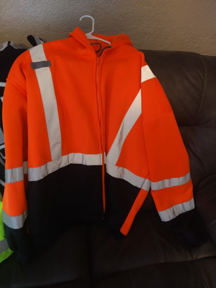 Blaze Orange Work Coat