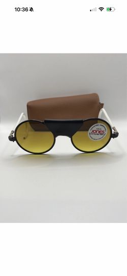 BRAND NEW *Very RARE Black/white JONES CAD-OX  SUNGLASSES Carbonite 360 France