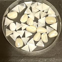 Mixed Lot Of Mother Of Pearl Beads 