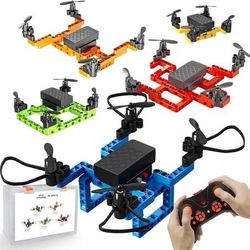 Brand New STEM DIY Drone Kit Build 5 Models for Kids w Remote