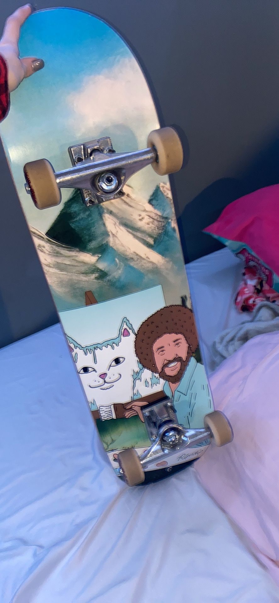 Bob Ross Skateboard