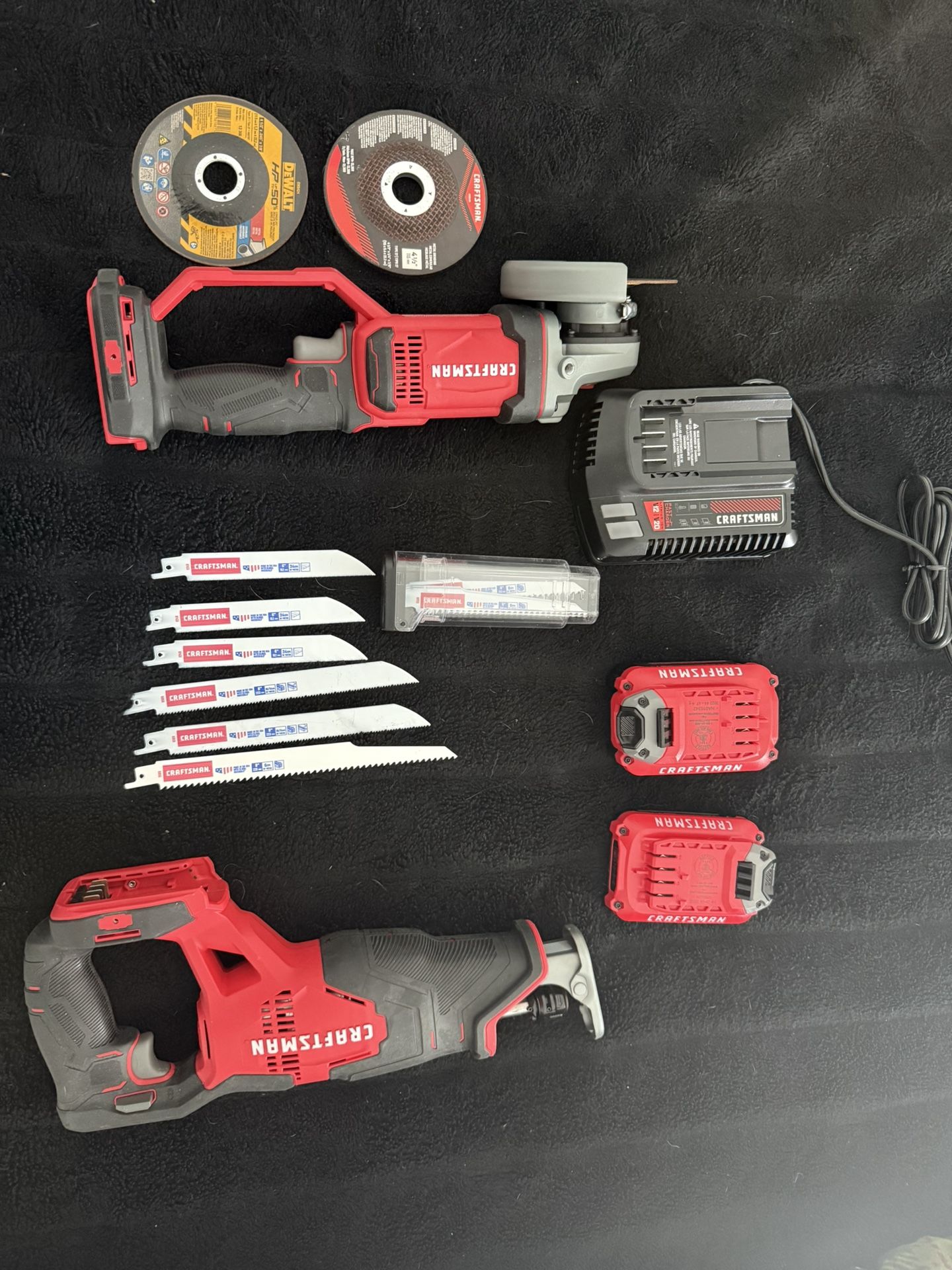Craftsman Kit W/ Charger And Extra Blades