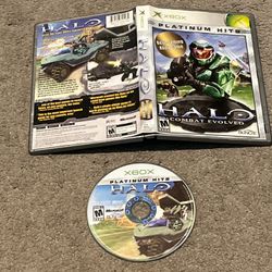 Halo: Combat Evolved (Microsoft Xbox, 2001) No Manual Tested