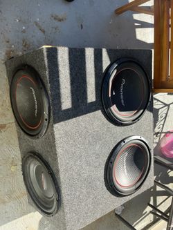 8 Pioneer 12z Inch Subs