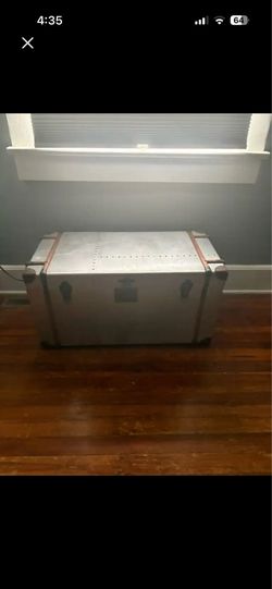 Vintage Metal Trunk