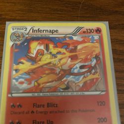 Pokmon card infernape HP 130 Stage 2 for Sale in San Clemente, CA - OfferUp