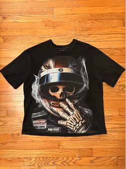 Godspeed Black Skeleton Racer Tee