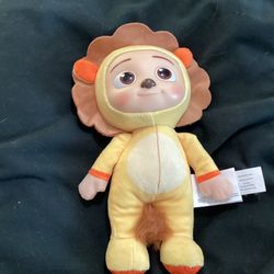 Cocomelon JJ Doll In Lion Costume plush Toy 8 Inches Tall New Without Tag