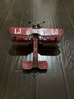 Metal airplane
