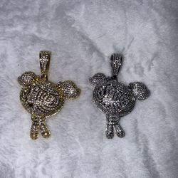 Sterling Silver CZ Bubbles Pendant