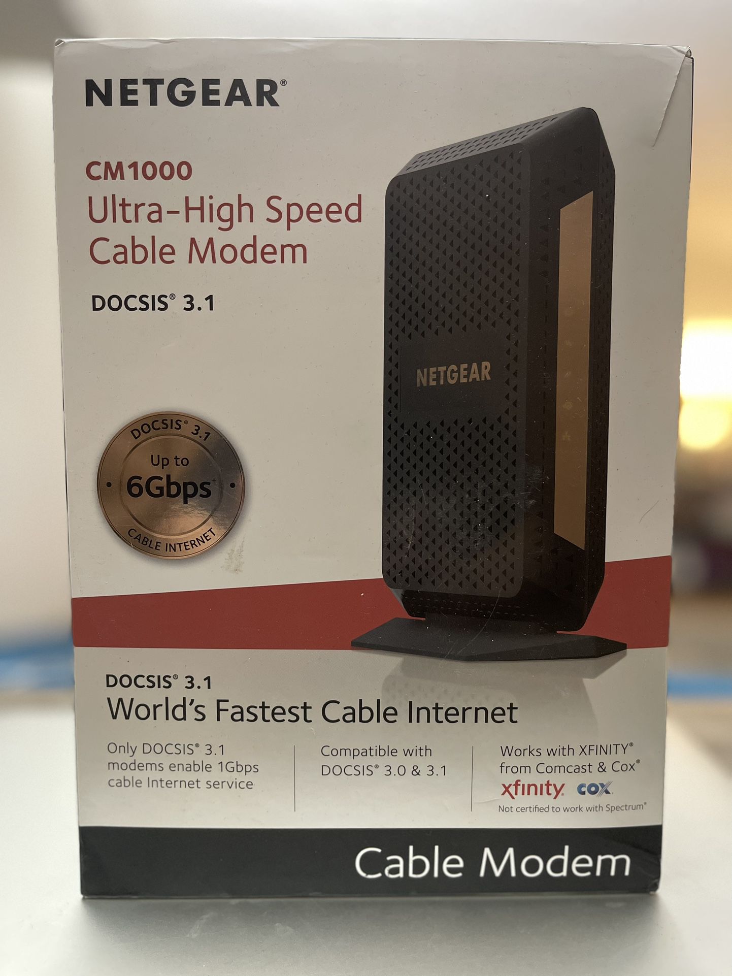 Gently Used Cable Modem - Netgear CM1000