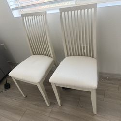 two brand new chairs