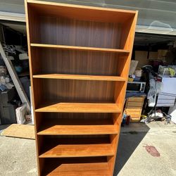 Bookshelves In Very Good Condition 76”H. 36”w. 12.5” D