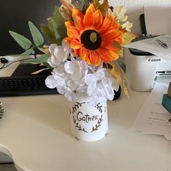 Fake Flower Vase/Decor