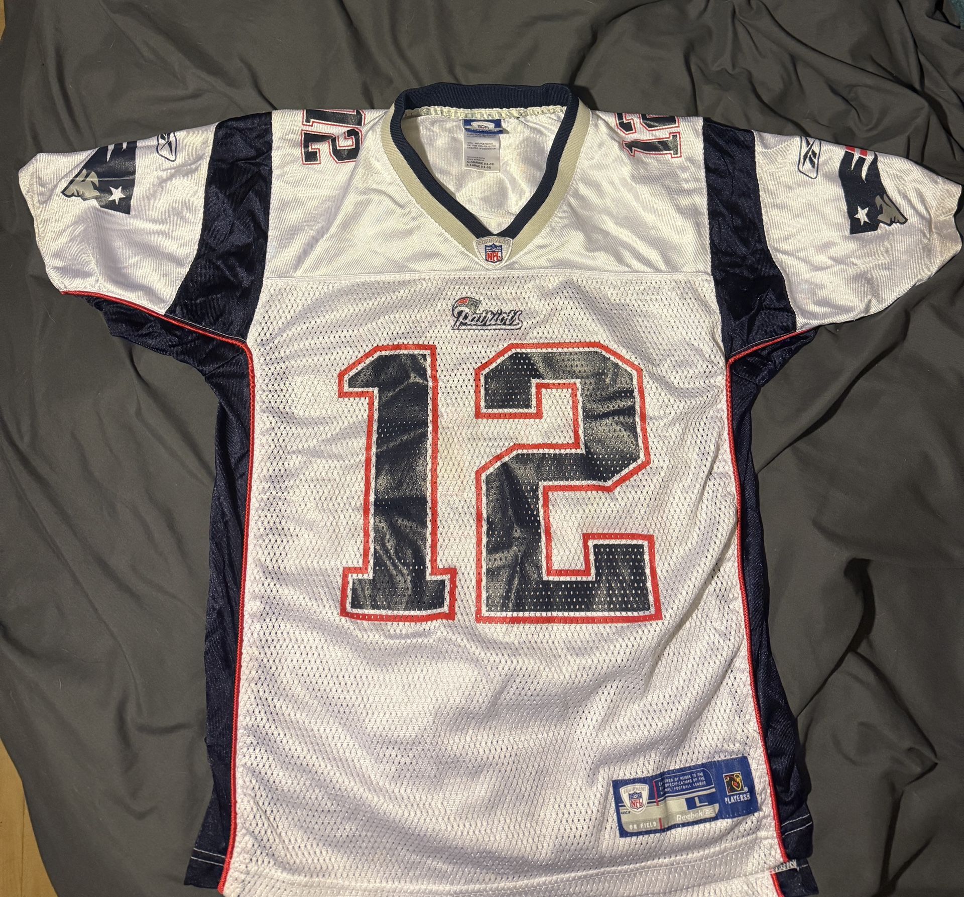 Tom Brady Patriots Jersey Youth Large
