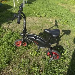 Scooter Jetson Like New Ful Battery Not Charger Rear Tire Flat 