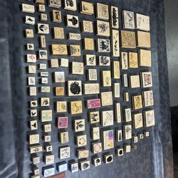 100 Rubber Stamps