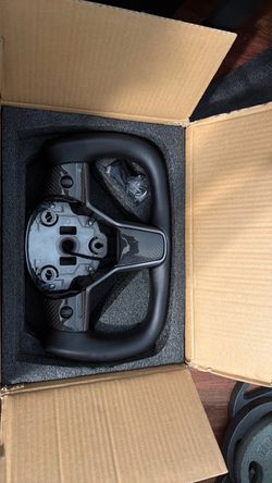 Carbon fiber Tesla wheel