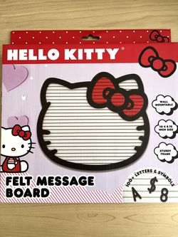 Hello Kitty Felt Message Board