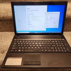Lenovo Essential G570 15.6" Laptop, 2.1 GHz Intel Pentium Processor, 500 GB Hard Drive, 8GB Ram, DVD Burner, WiFi with Bluetooth, Windows 10 Pro