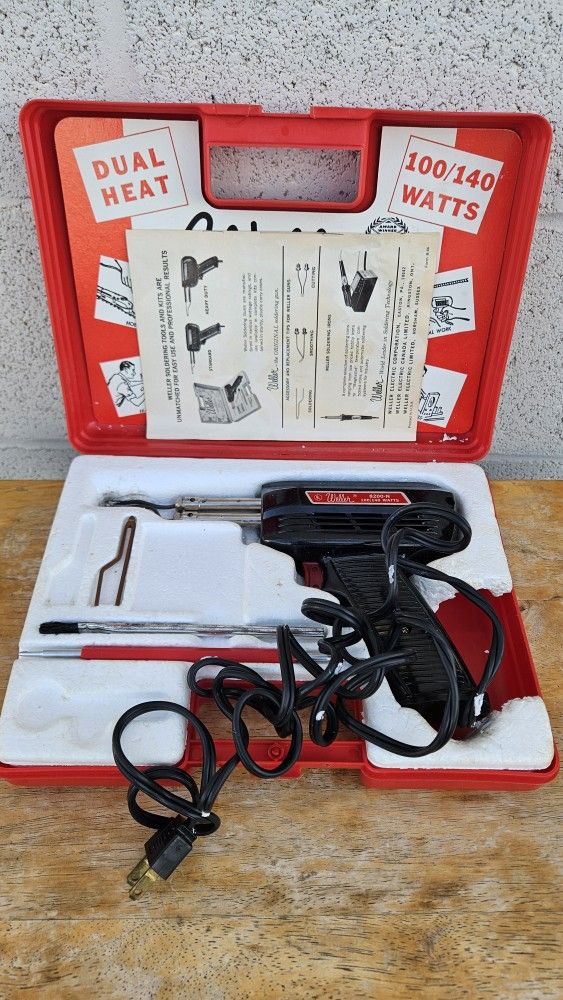 WELLER 8200 DUAL HEAT SOLDERING IRON