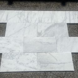 White Marble Paver  For Sale 12x24 