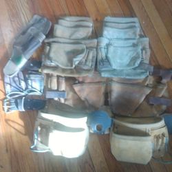  3 Carpenter Belt 2 Separate Hammer Holders A Screw Gun Holder These Are For Your Belt