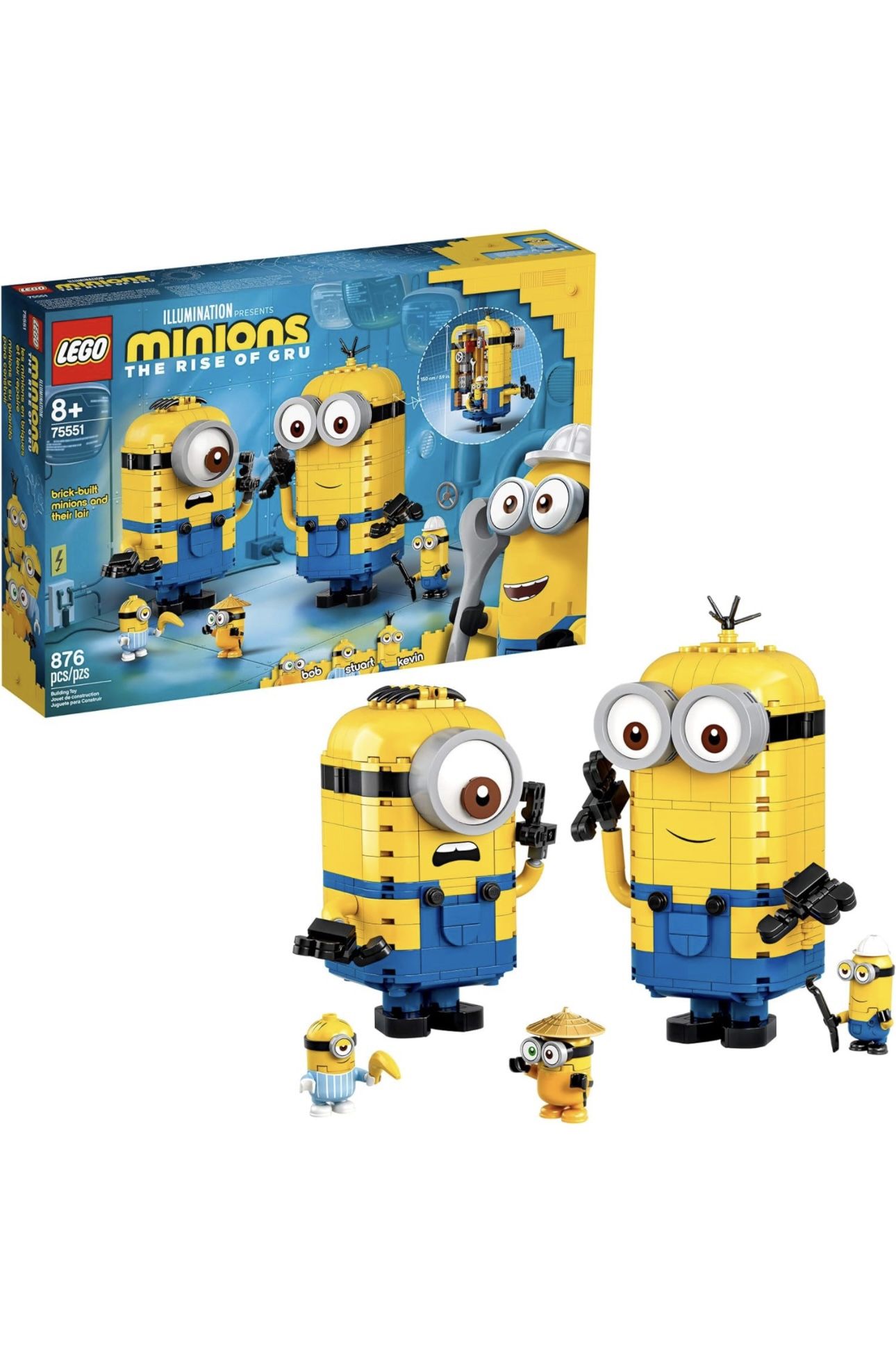 Lego Minions: The Rise of Gru: Brick-Built Minions