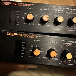 Set Of 2 Roland DEP-5 Digital Effects Processors 