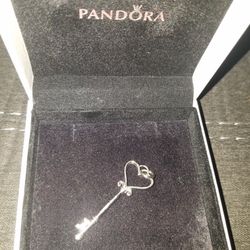 Pandora Heart Key Pendant 