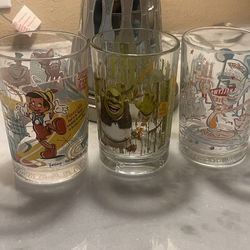 Disney World Collectibles Glasses 100 Years Of Magic 