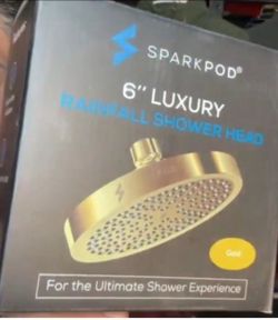 Sparkpod 6" Luxury Rainfall Shower Head