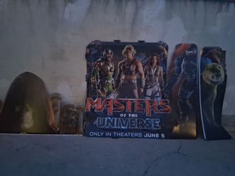 Masters of the universe standee