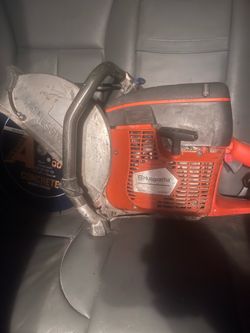 Husqvarna concrete cutter