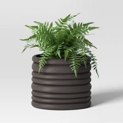 Ceramic banded Planter 