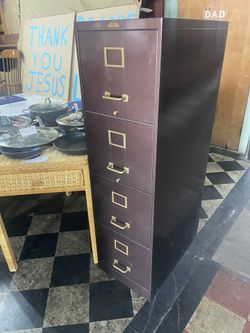 Heavy Duty Four Drawer Metal Filing Cabinet